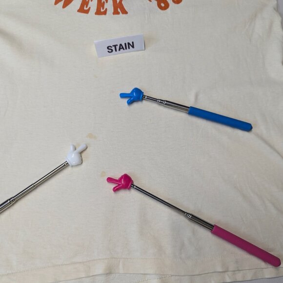 Extremely Vintage U of A Fayetteville Beat Texas Week King Pizza Tee 1983 XL - Picture 12 of 14